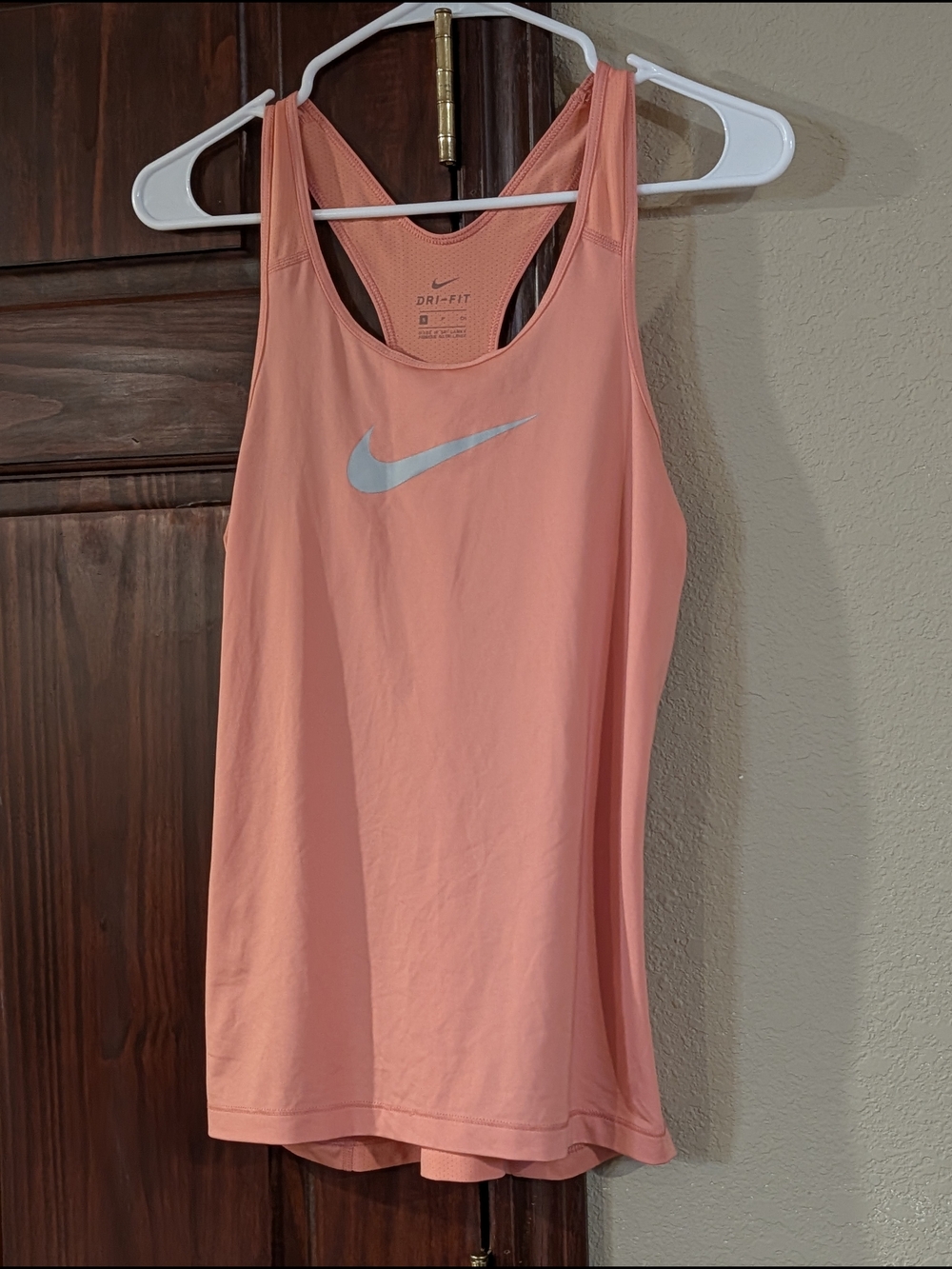 Nike Dri-FIT Women's Coral Pink Racerback Tank